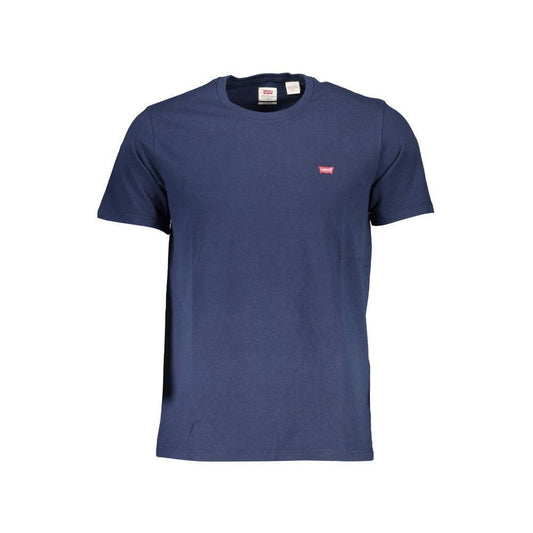 Levi's Blue Cotton T-Shirt LE-1551-S