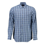 Gant Blue Cotton Shirt GA-9098-M