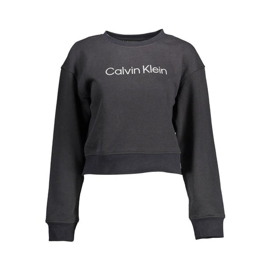 Calvin Klein Black Cotton Sweater