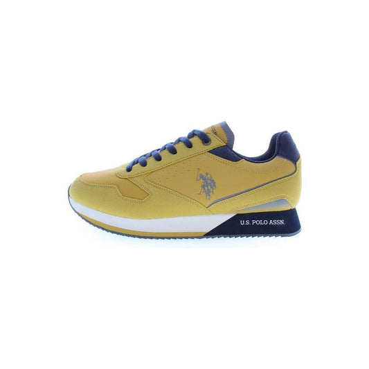 U.S. POLO ASSN. Yellow Polyester Sneaker
