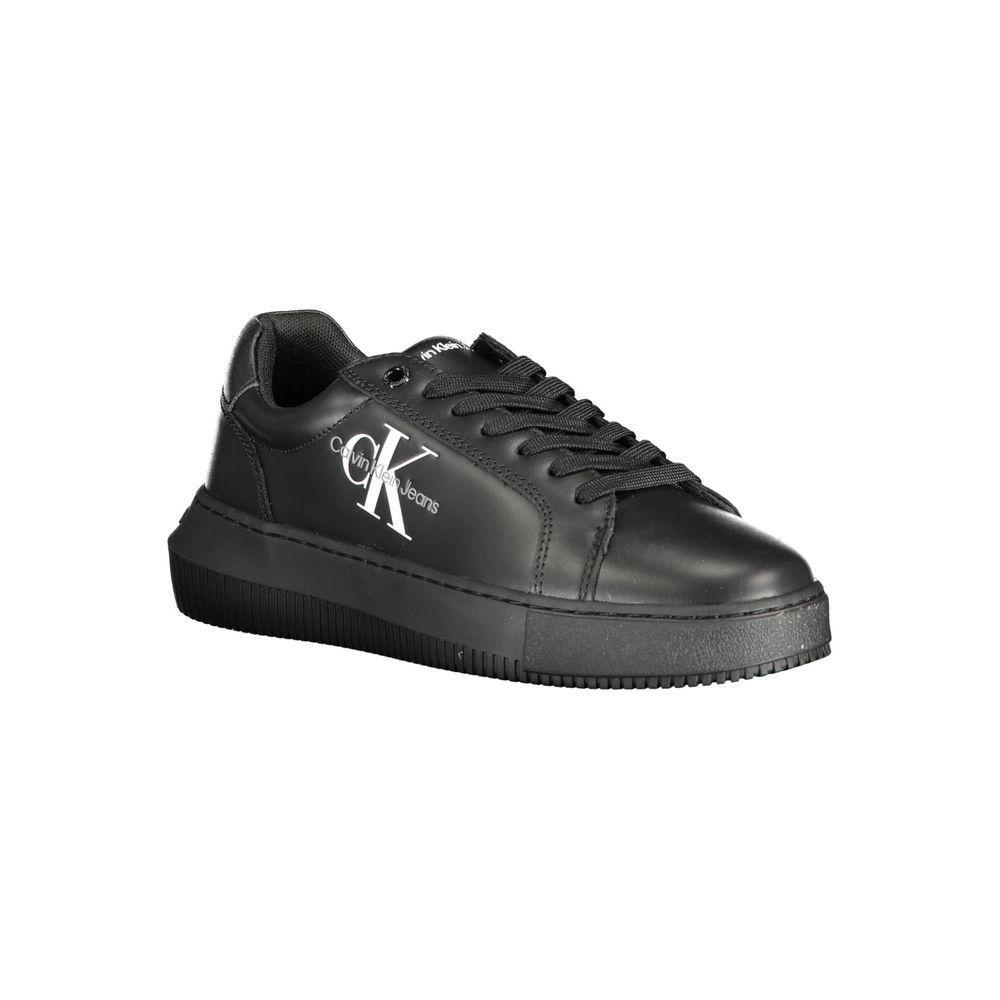 Calvin Klein Black Polyester Sneaker