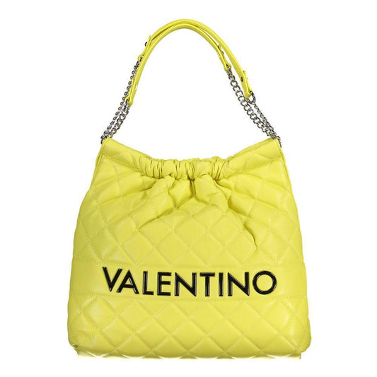 Mario Valentino Yellow Polyethylene Handbag VA-21566