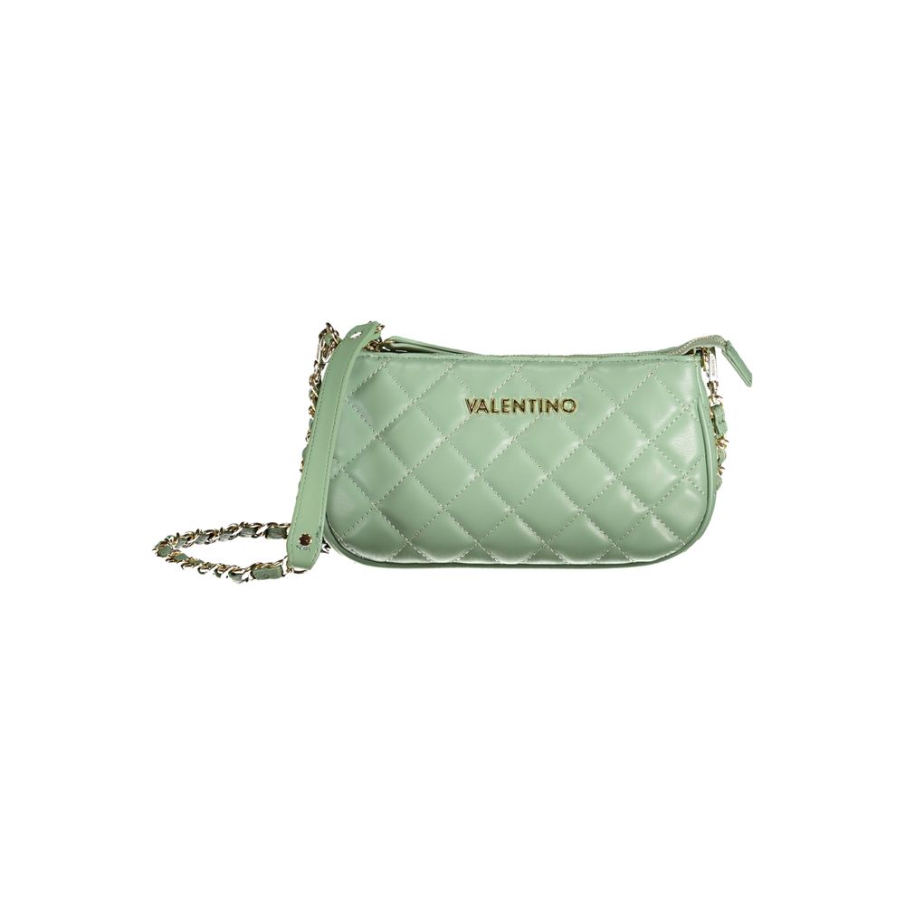 Mario Valentino Green Polyethylene Handbag