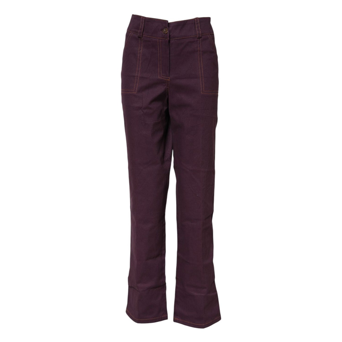 BENCIVENGA Purple High Waisted Tapered Pants PAN74155-50