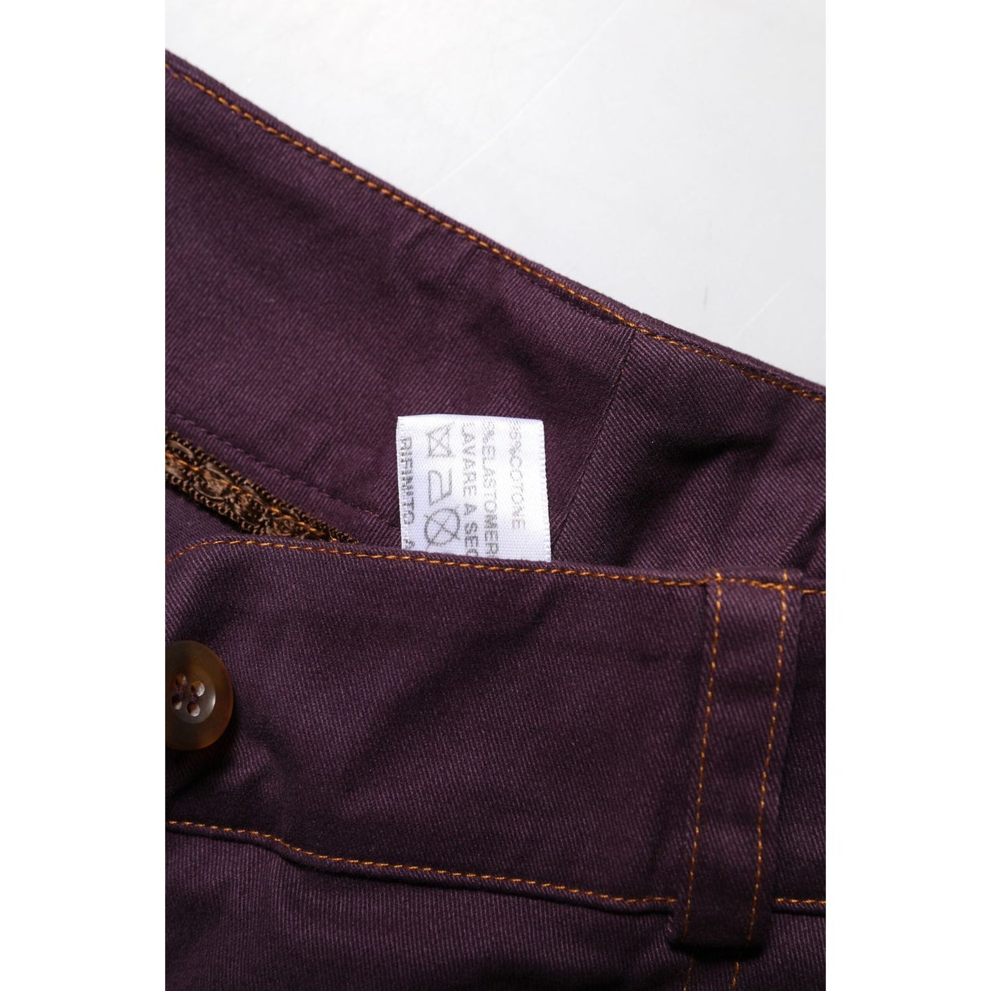 BENCIVENGA Purple High Waisted Tapered Pants PAN74155-50