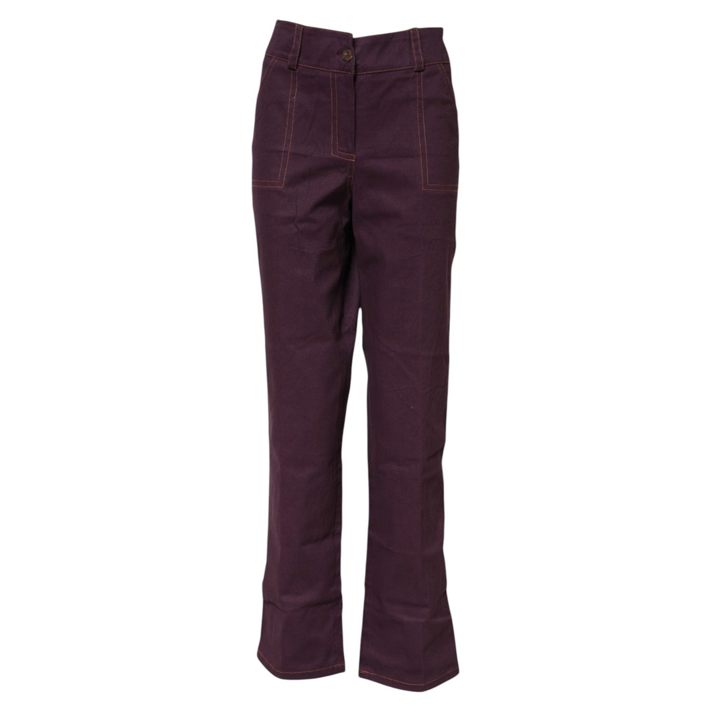 BENCIVENGA Purple High Waisted Tapered Pants PAN74155-50