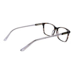 Guess Brown Women Glasses Frame in acetate with full-rim style, rectangle shape, and branded case included.