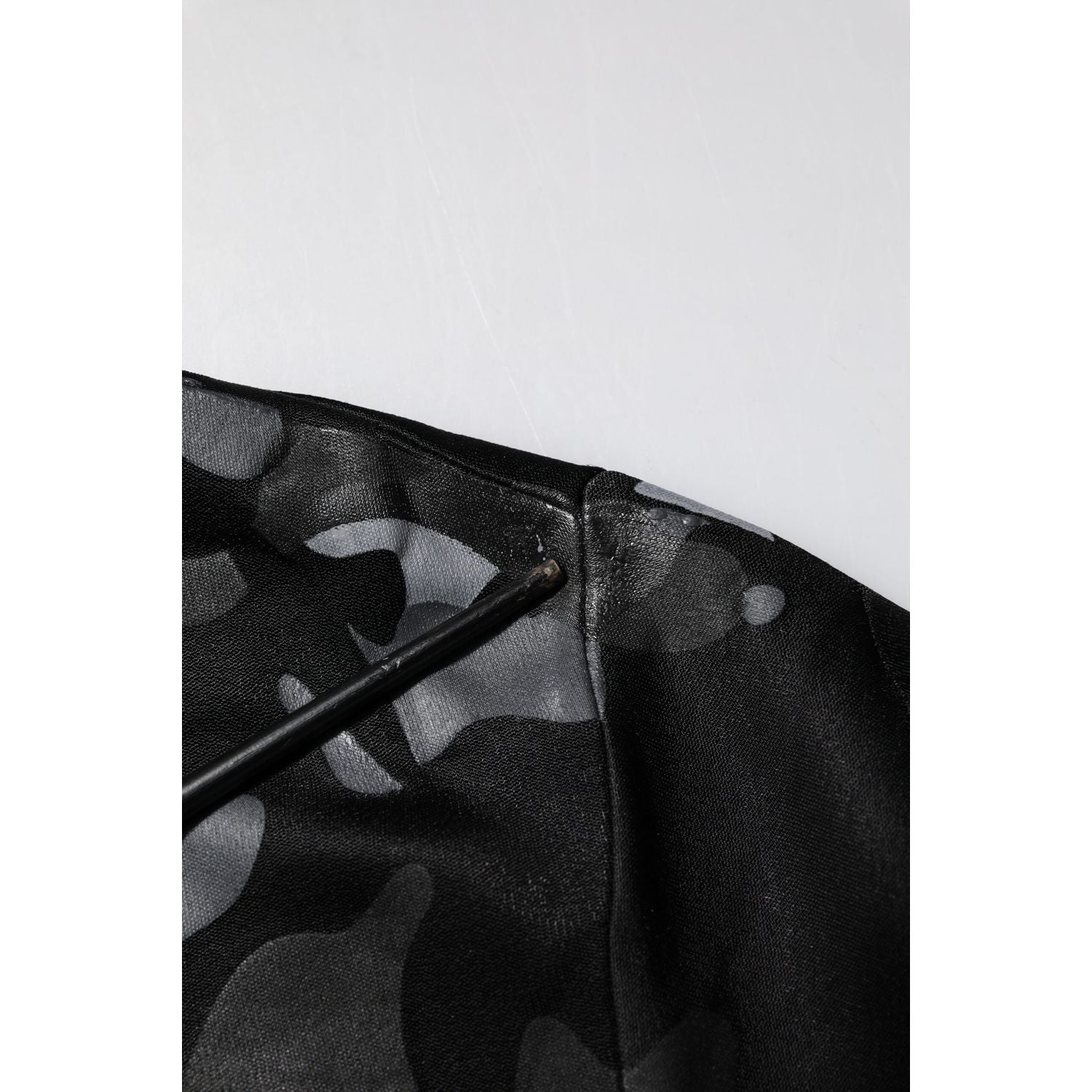 Dolce & Gabbana Black Camouflage Pullover Sweatshirt Sweater