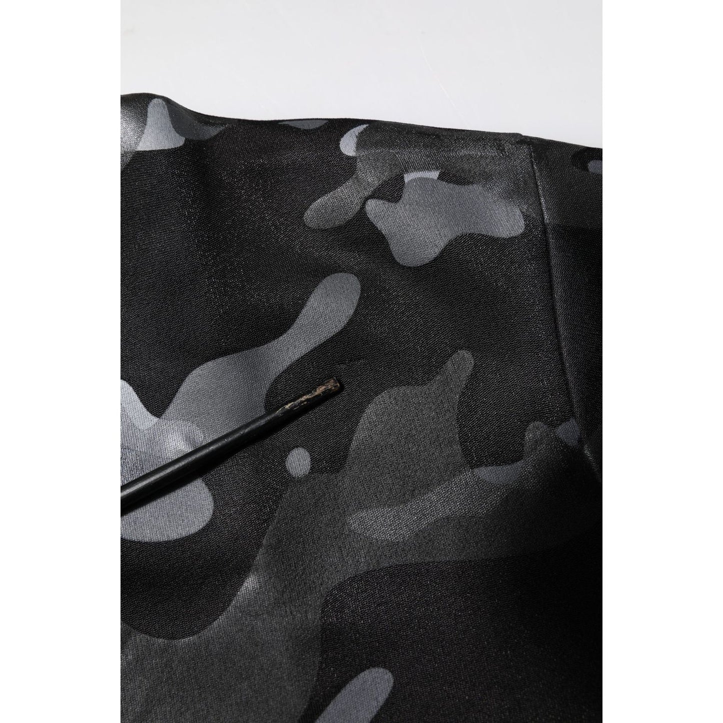 Dolce & Gabbana Black Camouflage Pullover Sweatshirt Sweater