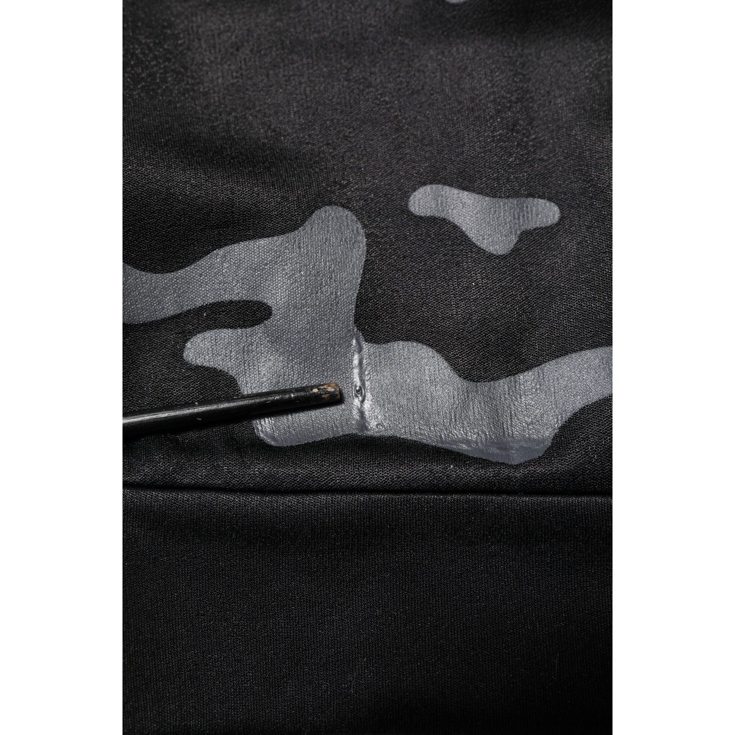 Dolce & Gabbana Black Camouflage Pullover Sweatshirt Sweater