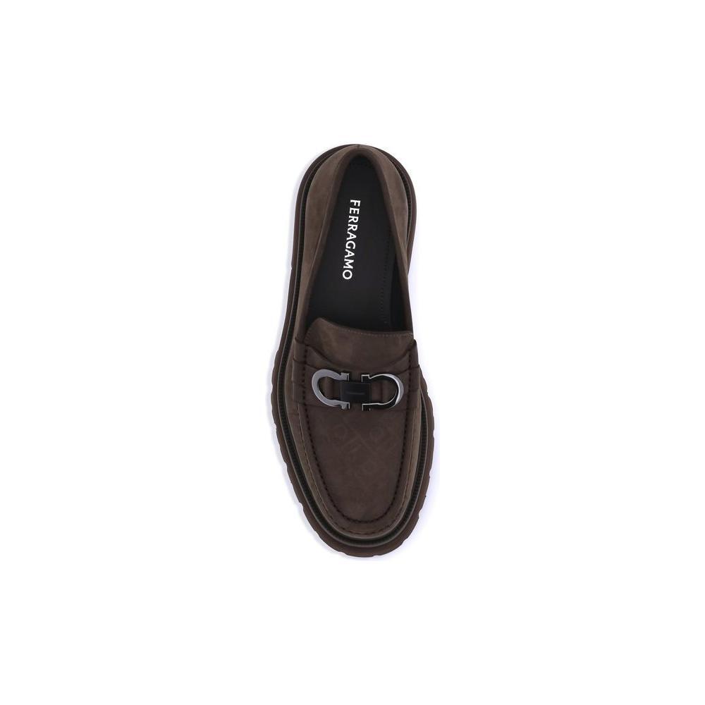 Ferragamo Gancini Loafers FE-784447013-EU43/US10