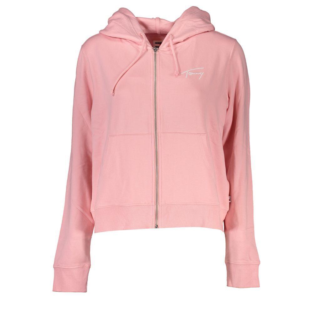 Tommy Hilfiger Pink Cotton Sweater TO-26986-XS