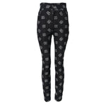 Dolce & Gabbana Black DG Logo High Waist Skinny Denim Jeans PAN74982-40