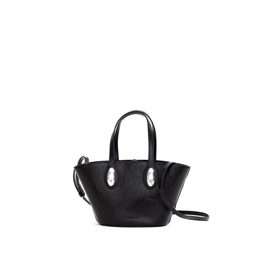 Alexander Wang Black Leather Shoulder Bag ALWA-8996676