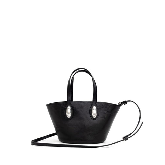 Alexander Wang Black Leather Shoulder Bag ALWA-8996676