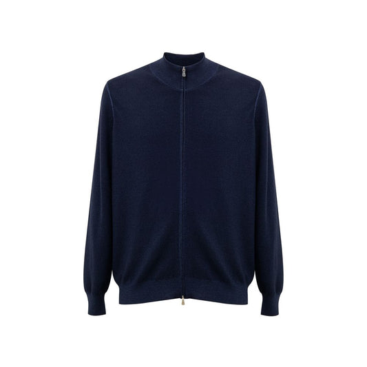 Gran Sasso Blue Wool T-Shirt GR-9496673-IT50 | L