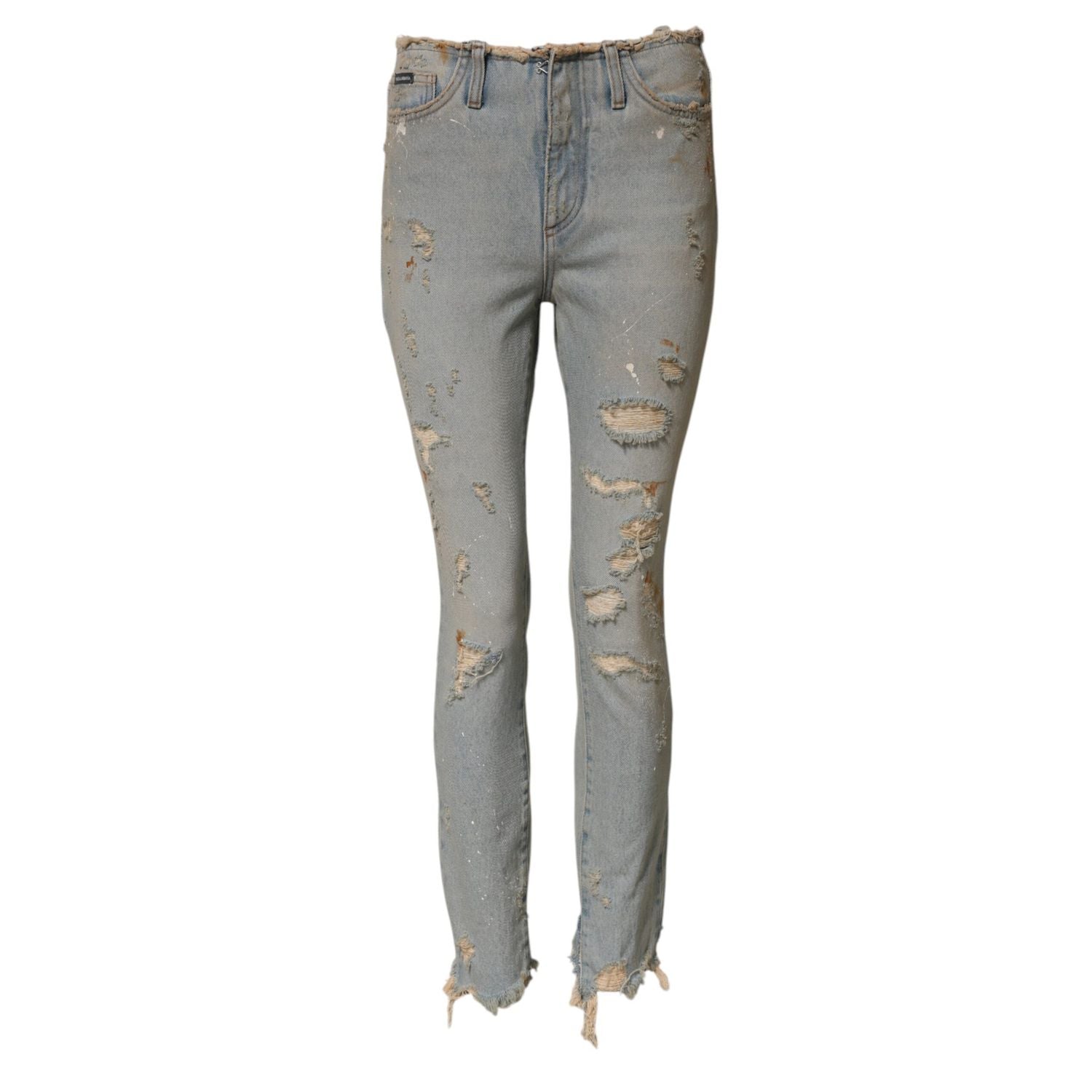 Dolce & Gabbana Light Blue High Waist Skinny Denim Jeans