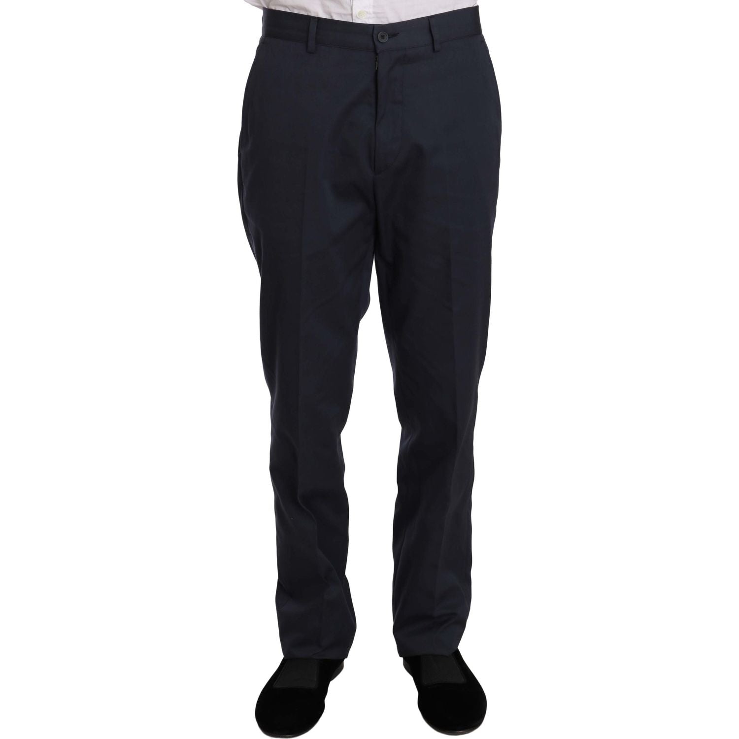 بدلة روميو جيجلي الأنيقة المكونة من قطعتين باللون الأزرق