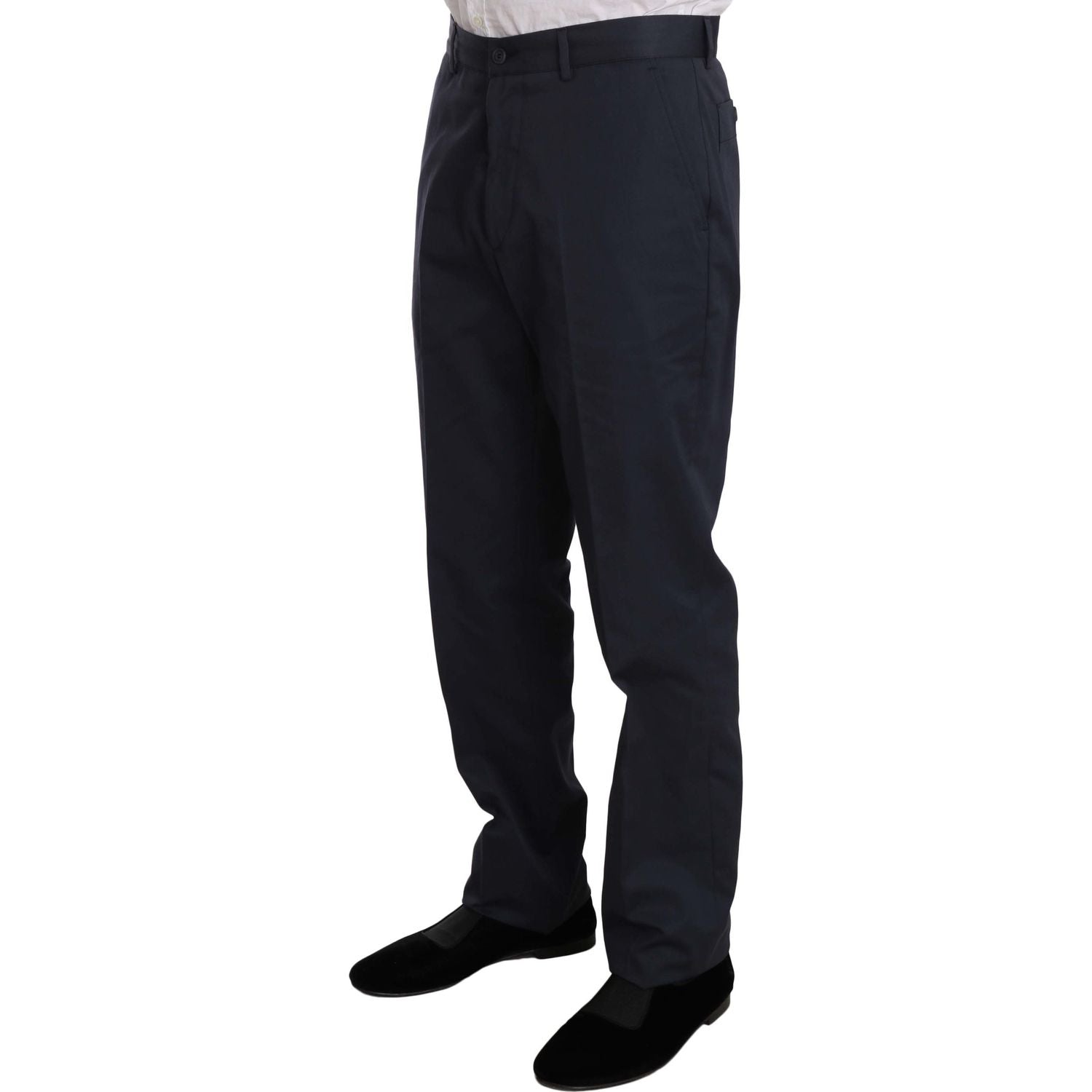 بدلة روميو جيجلي الأنيقة المكونة من قطعتين باللون الأزرق