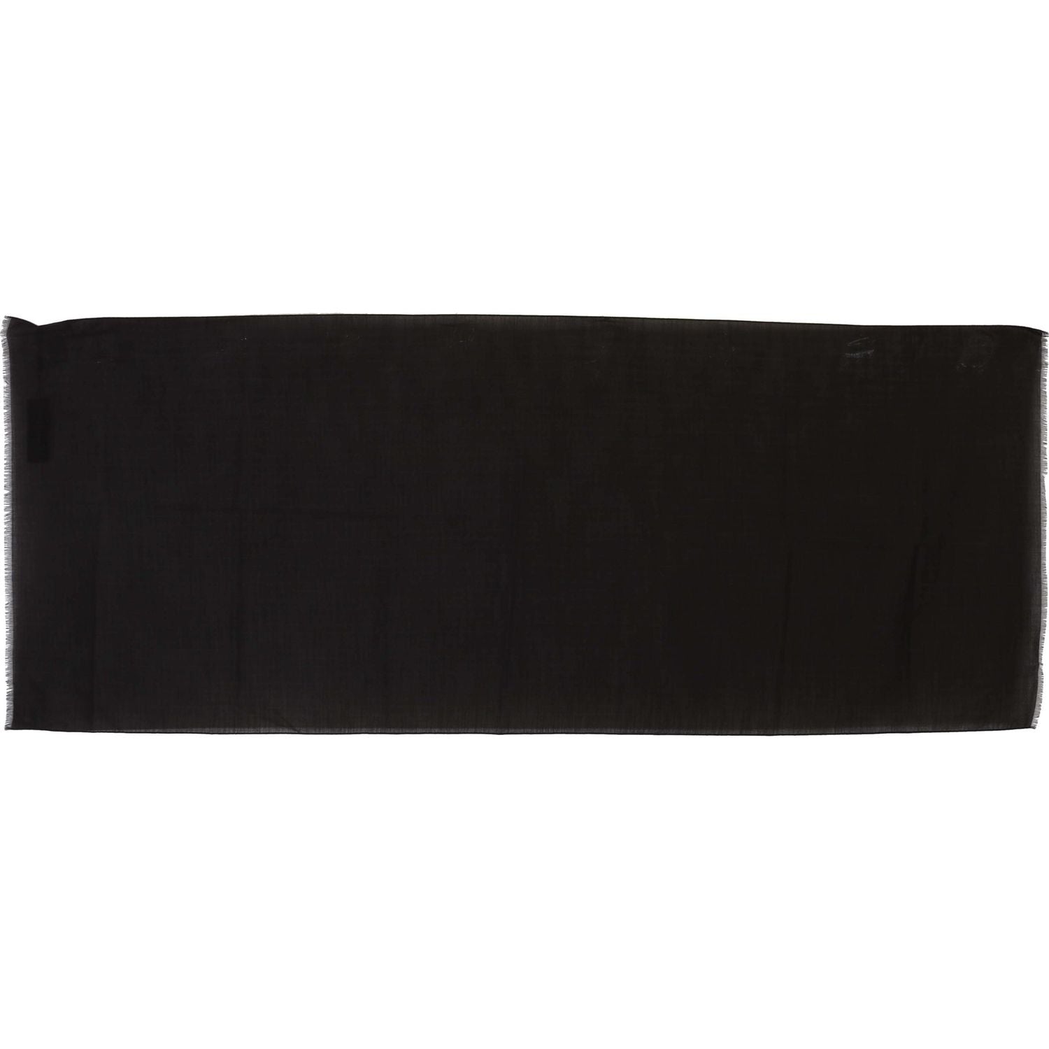 Dolce & Gabbana Brown Virgin Wool Striped Pattern Wrap Scarf