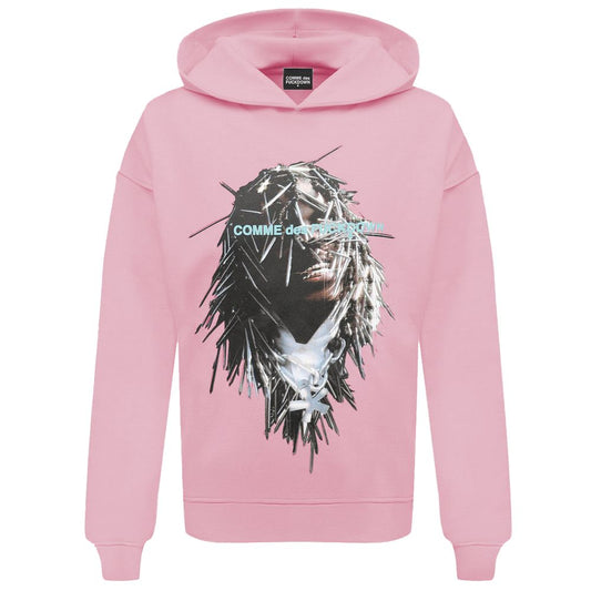 Comme Des Fuckdown Pink Cotton Sweater CO-13516-XS