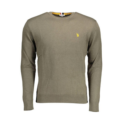 U.S. POLO ASSN. Green Cotton Sweater