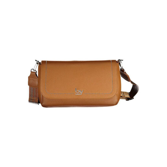 BYBLOS Brown Polyethylene Handbag BY-17026