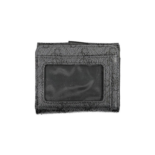 Guess Jeans Black Polyethylene Wallet GU-17234