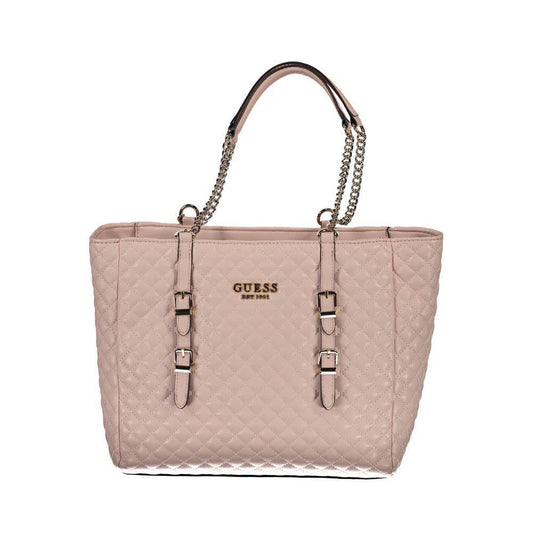 Guess Jeans Pink Polyethylene Handbag GU-17242