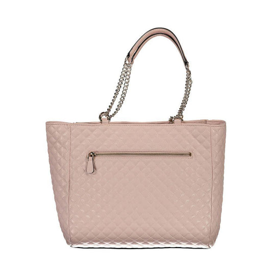 Guess Jeans Pink Polyethylene Handbag GU-17242