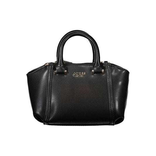 Guess Jeans Black Polyethylene Handbag GU-18486