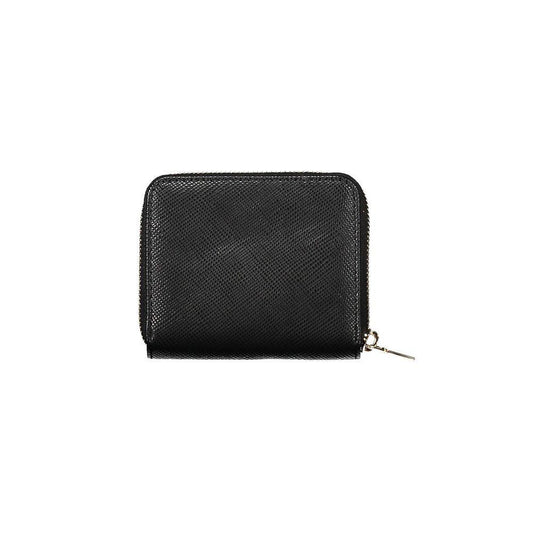 Guess Jeans Black Polyethylene Wallet GU-18503
