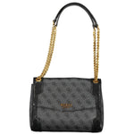 Guess Jeans Black Polyethylene Handbag GU-23462