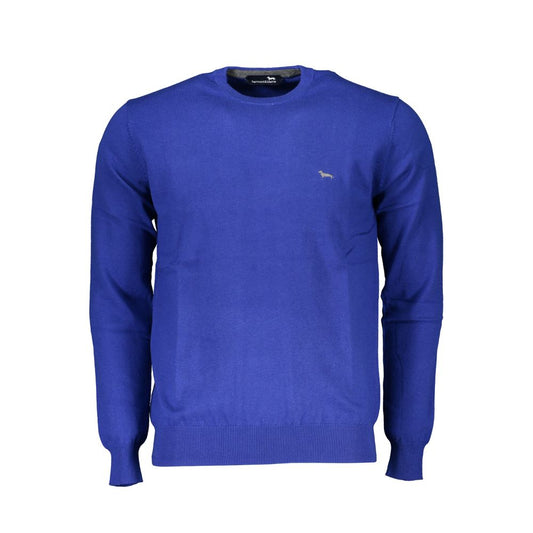 Harmont & Blaine Blue Cotton Men Sweater