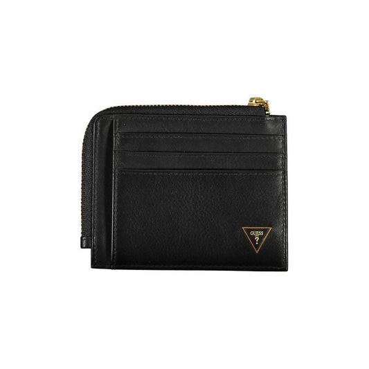 Guess Jeans Black Leather Wallet GU-26914