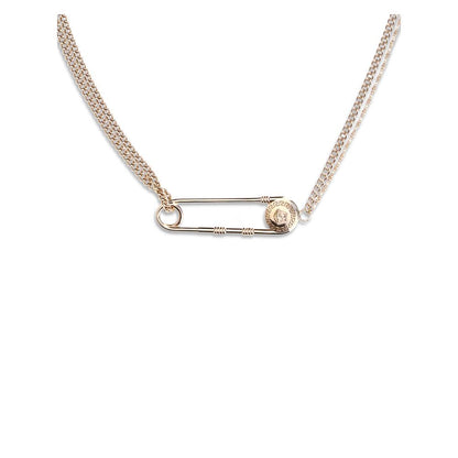 Versace Gold Metal Necklace