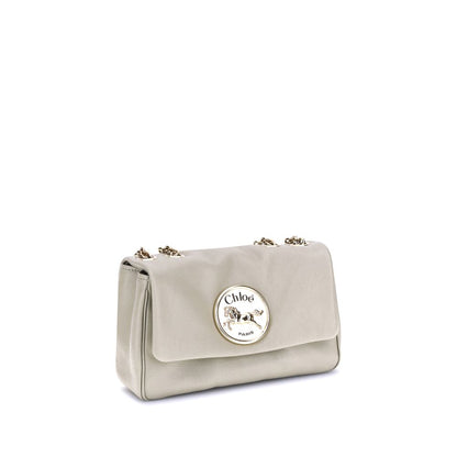 Chloé Beige Calf Leather Bos Taurus Shoulder Bag