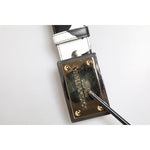 Dolce & Gabbana Black White Zebra Gold Metal Logo Buckle Belt BEL9410-95