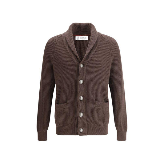Brunello Cucinelli Ribbed Cardigan BR-MNI708606C2559-IT48 | M