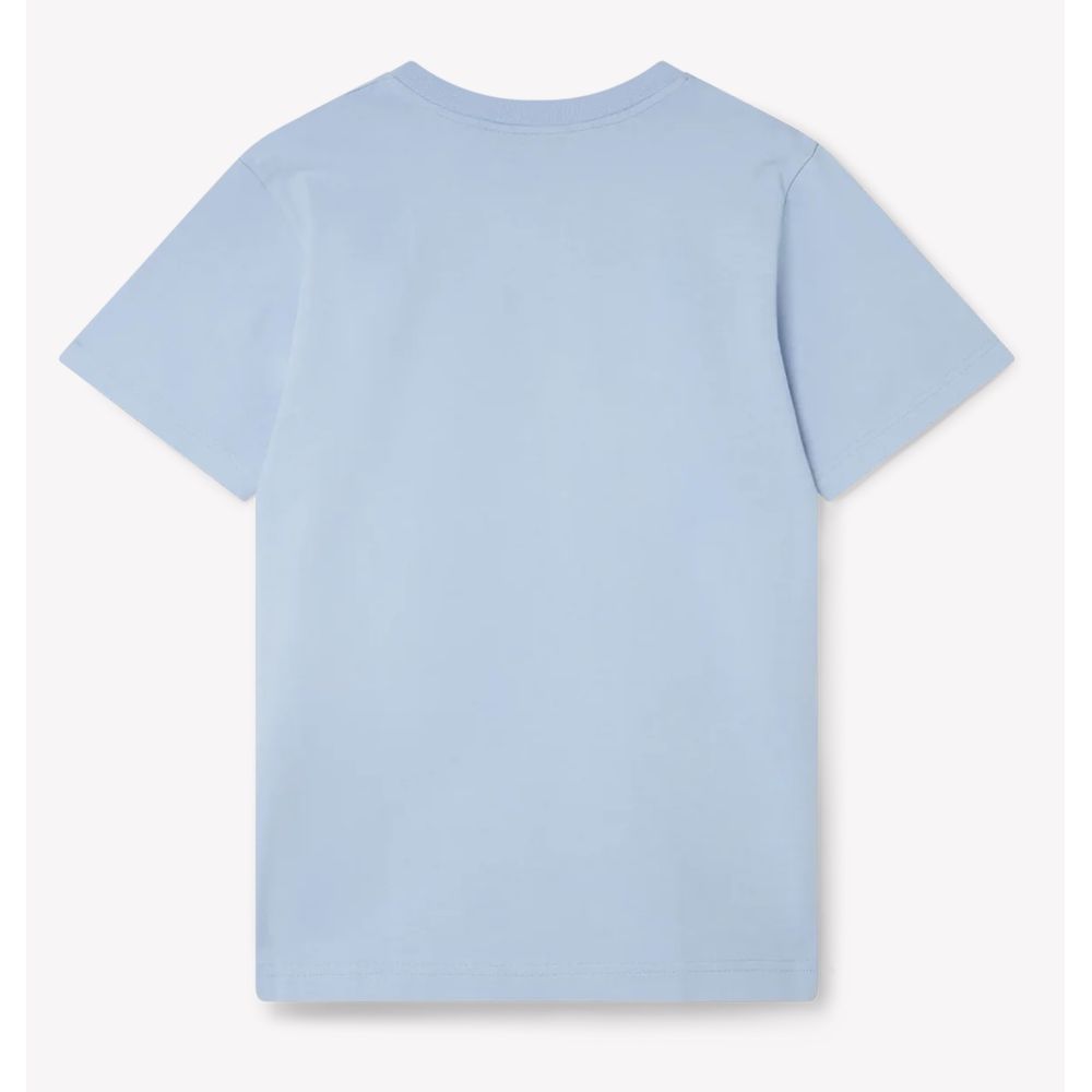 Casablanca Blue Cotton T-Shirt
