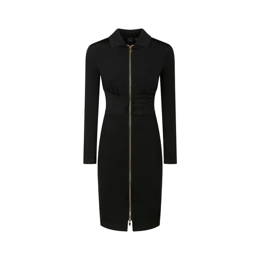PINKO Black Viscose Dress PI-15745-IT38|XS