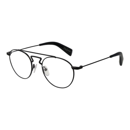 Yohji Yamamoto Black Men Glasses Frame