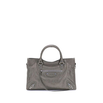 Balenciaga Green Calf Leather Bos Taurus Shoulder Bag