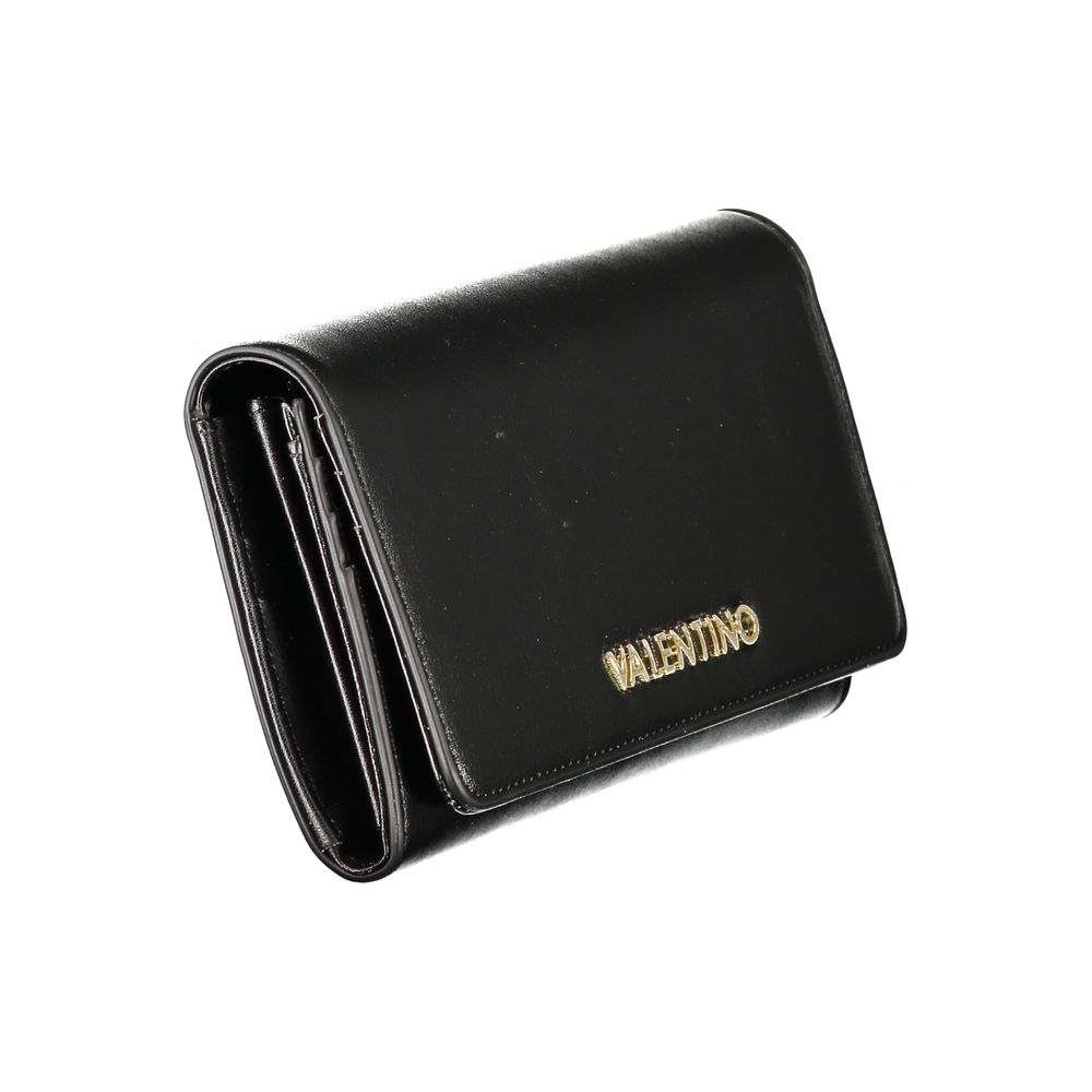 Mario Valentino Black Polyethylene Wallet