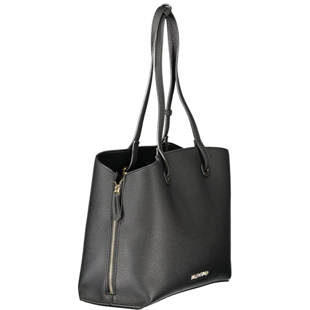 Mario Valentino Black Polyethylene Handbag