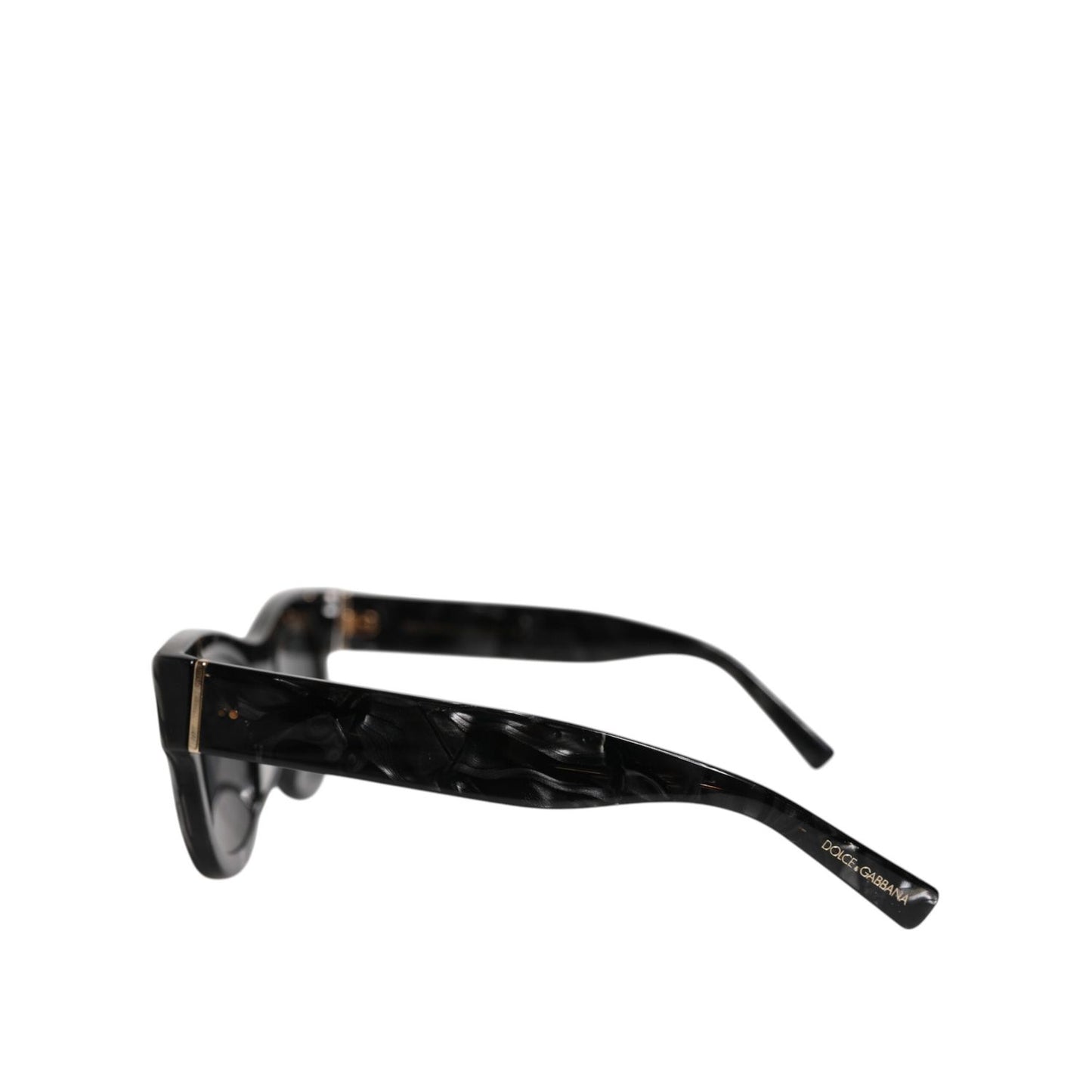 Dolce & Gabbana Pearl White Acetate Frame Domenico Shade Sunglasses GLA1352