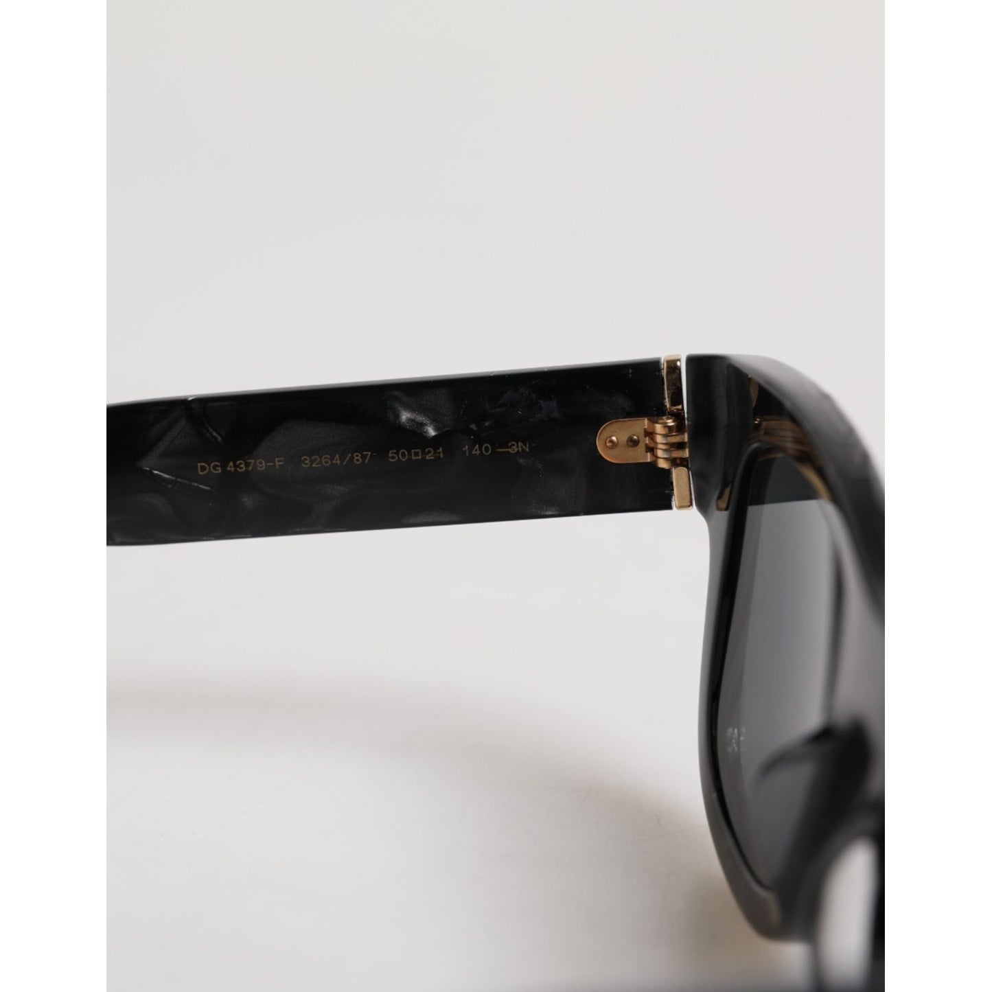 Dolce & Gabbana Pearl White Acetate Frame Domenico Shade Sunglasses GLA1352