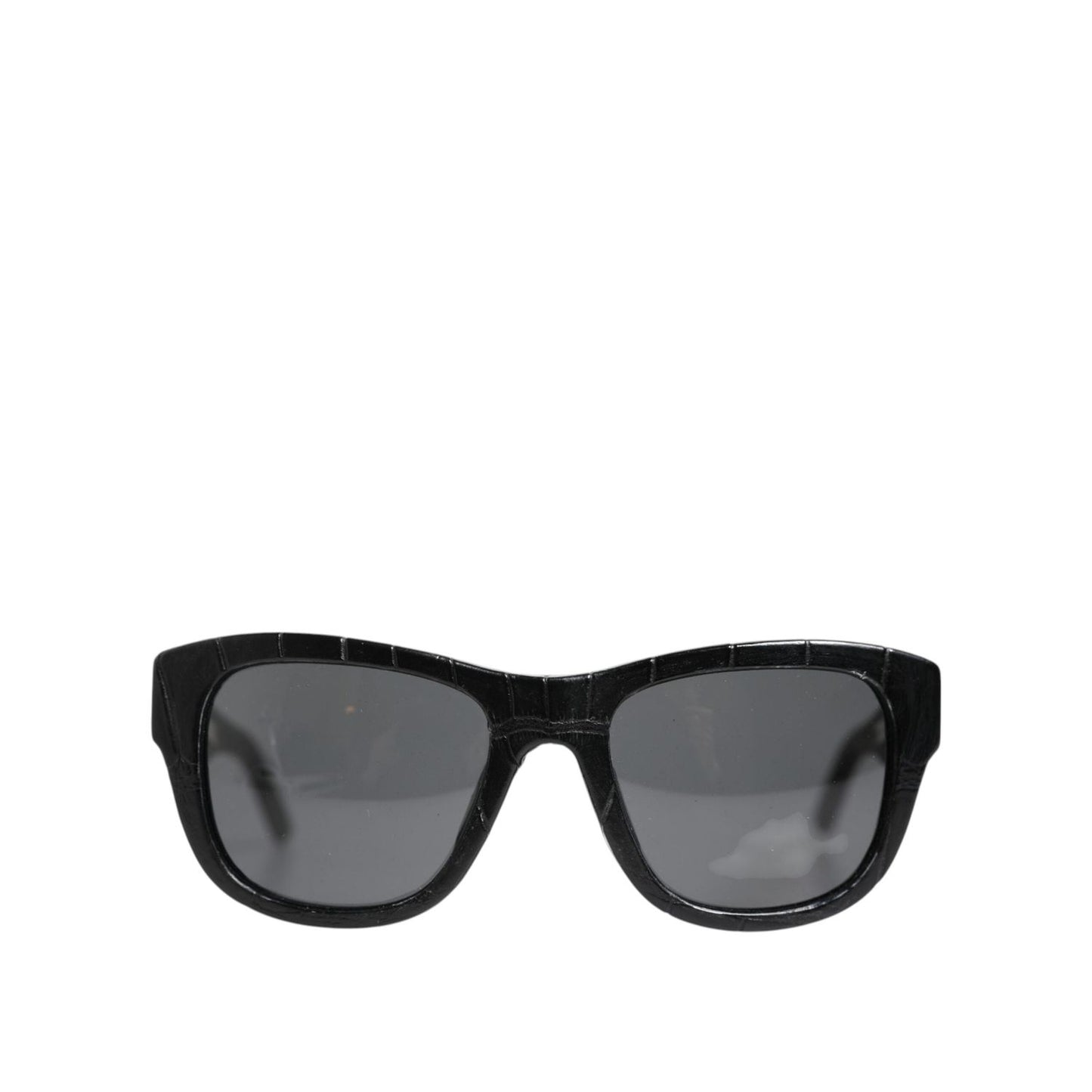 Dolce & Gabbana Black Leather Frame DG4177 Tinted Lens Sunglasses GLA1363