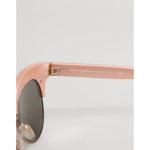 Dolce & Gabbana Pink Gold Mirrored Cat Eye DG6109 Sequined Sunglasses GLA1370