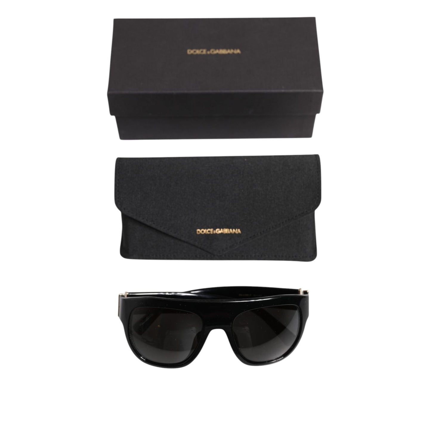 Dolce & Gabbana Black Square Acetate Frame DG4398-F Eyewear Sunglasses GLA1371